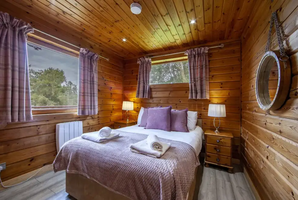 Bedroom at Carrick Lodge