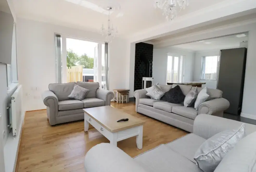 Lounge at Castle Top Retreat