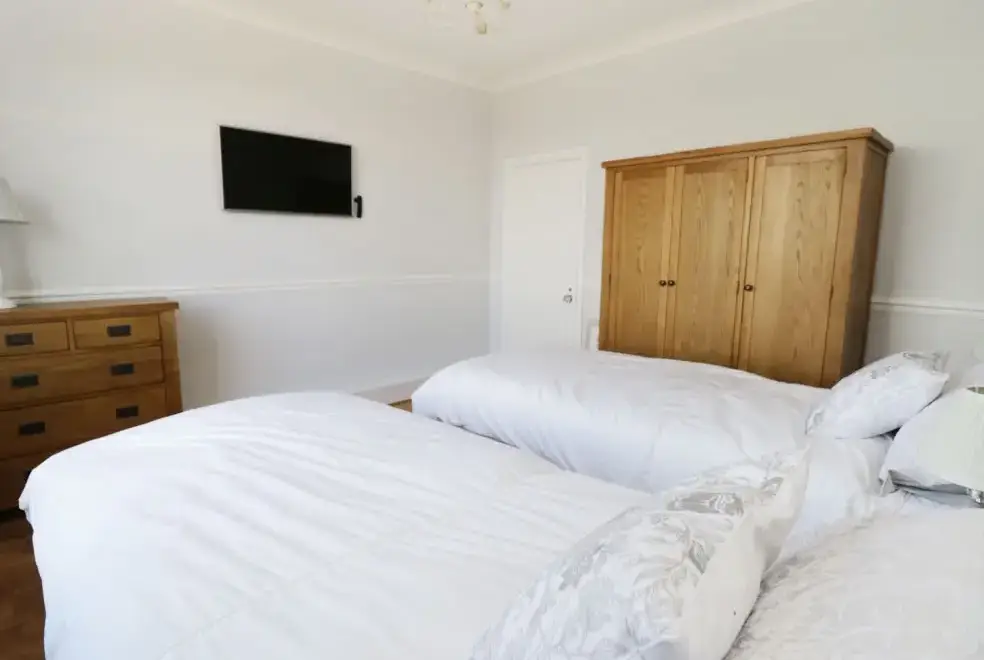 Bedroom at Castle Top Retreat