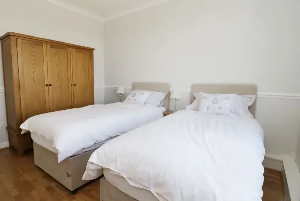 Bedroom at Castle Top Retreat