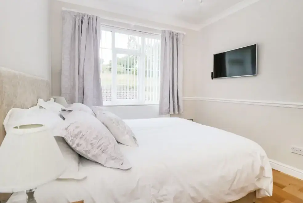 Bedroom at Castle Top Retreat
