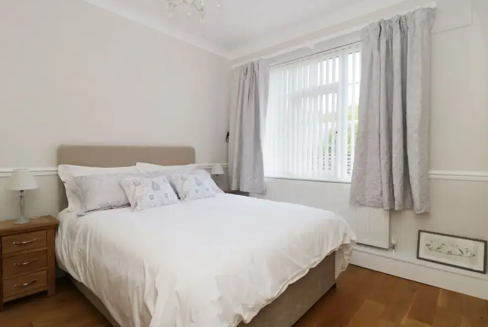 Bedroom at Castle Top Retreat
