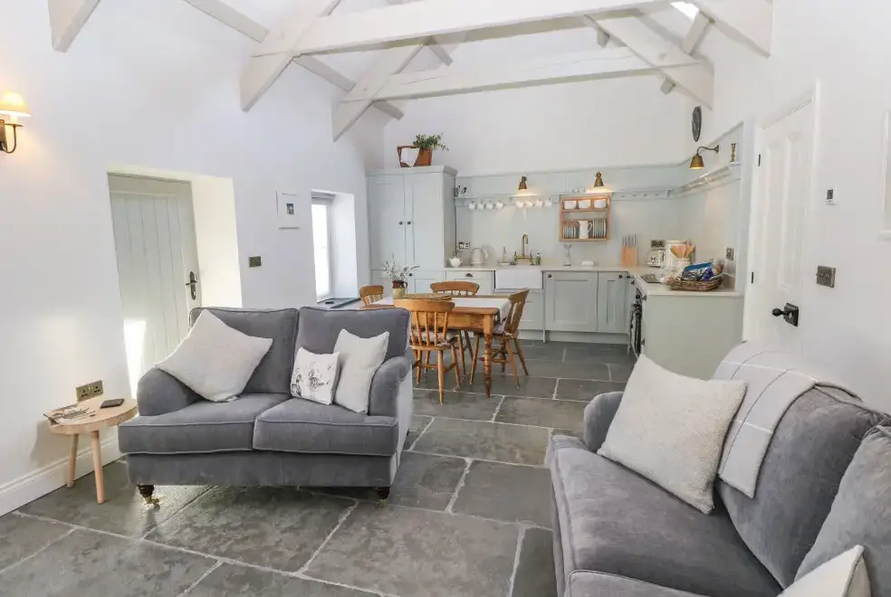 Open plan living area at Catamouse