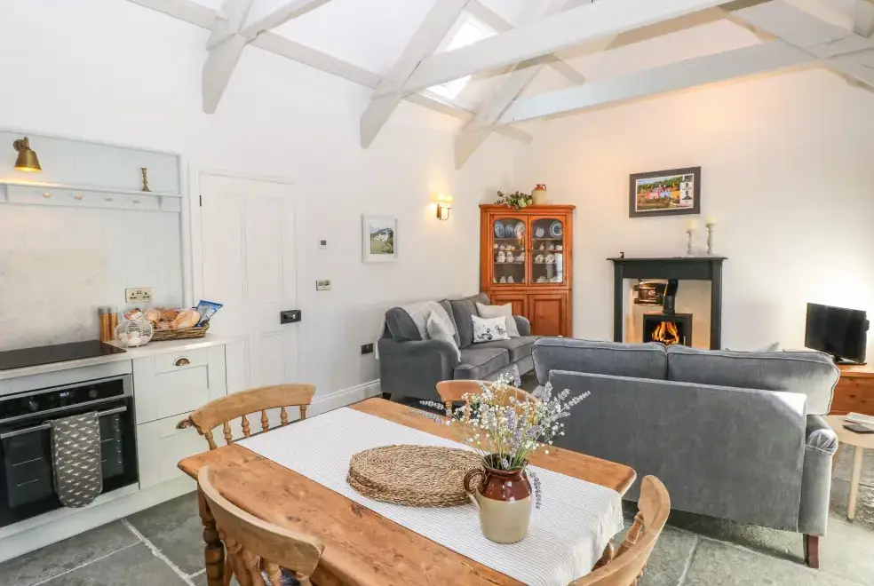 Open plan living area at Catamouse