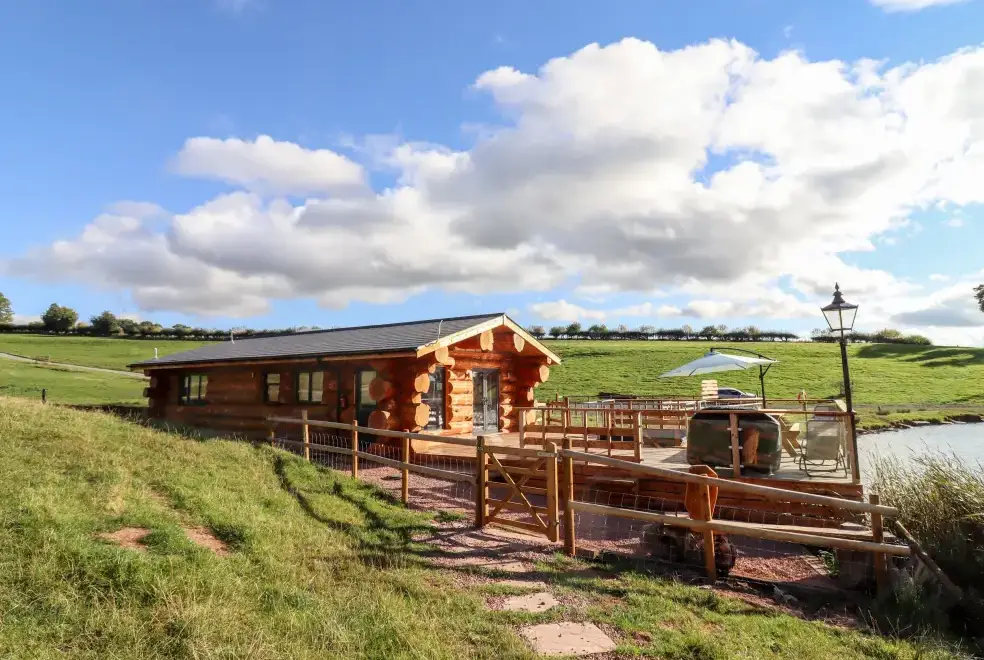 Countryside views at Cedar Cabin