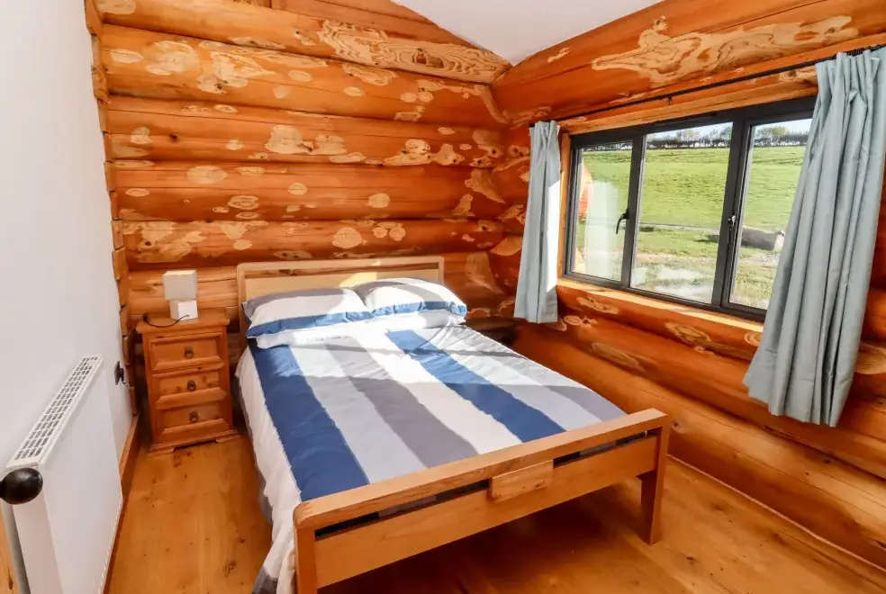 Bedroom at Cedar Cabin