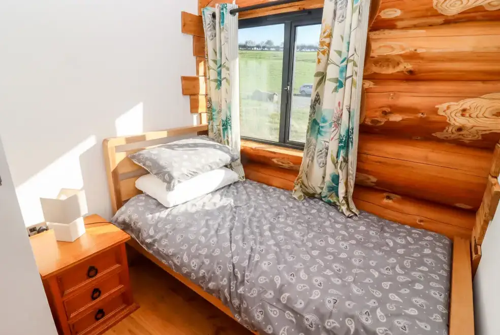 Bedroom at Cedar Cabin