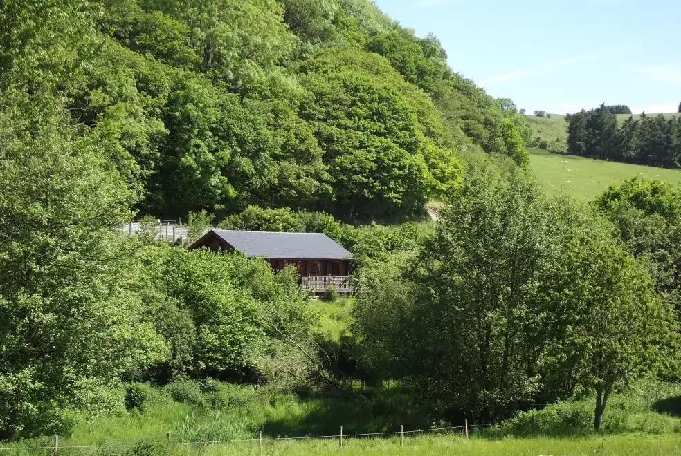 Countryside near Cefn-nant Lodge