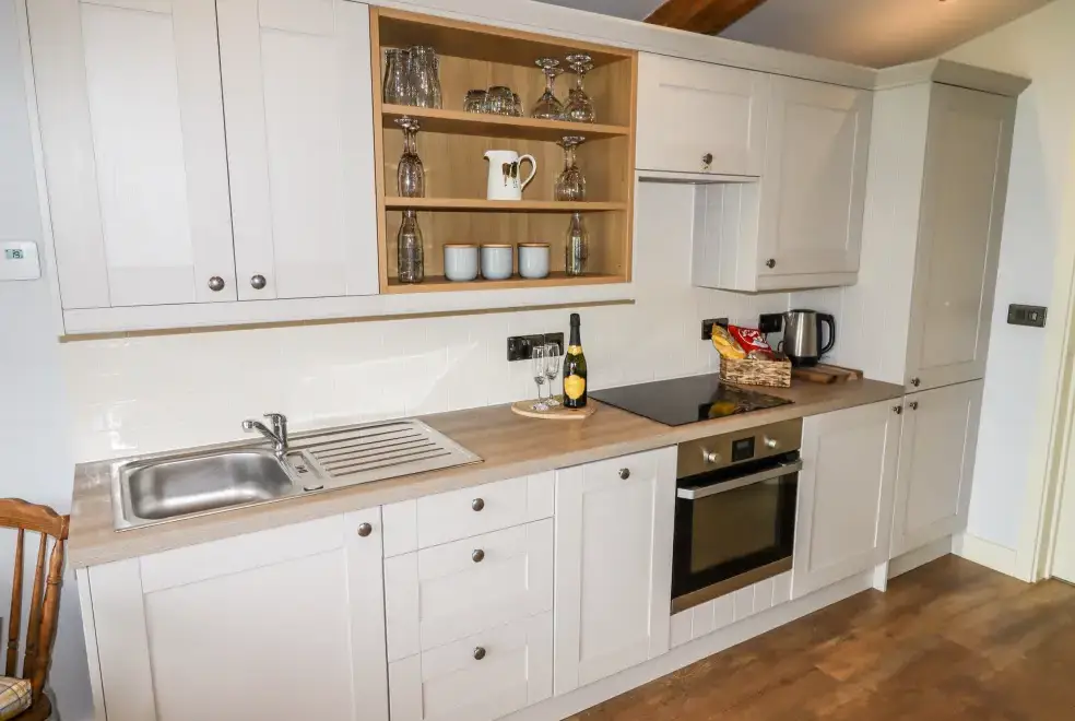 Kitchen/diner at Celyn Lodge