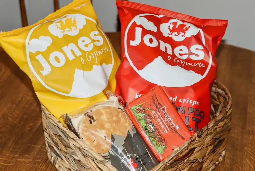 Kitchen/diner at Celyn Lodge