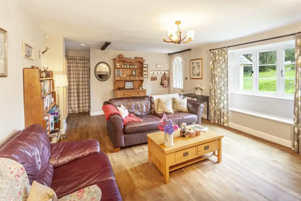 Lounge at Charming Sleeps 4 Farmstay