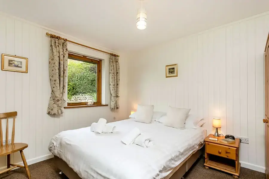Bedroom at Cherry Tree Lodge