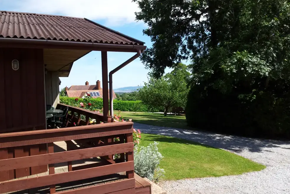 Cherry Tree Lodge, from the outside