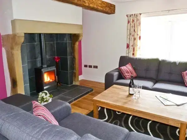 Lounge at Chimney Gill Farmhouse near the Lake District