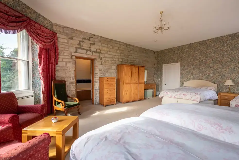 Bedroom at Cholwell Hall