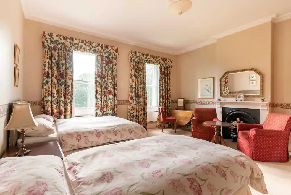 Bedroom at Cholwell Hall