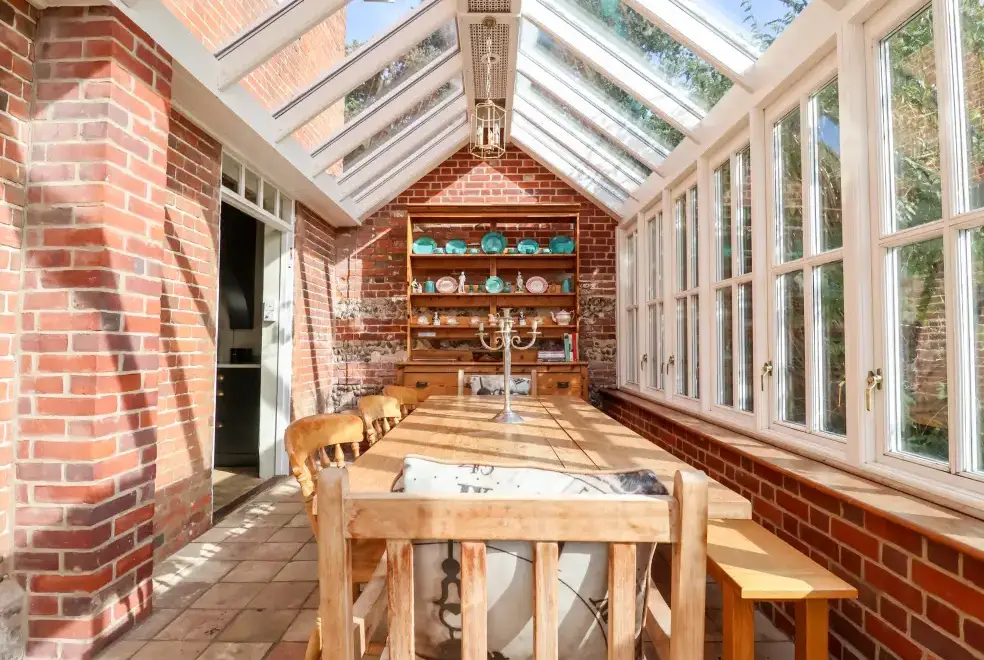 Conservatory at Church Farm, Dunwich
