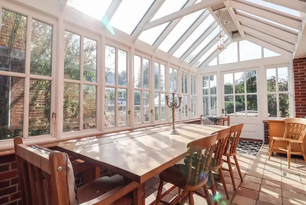 Conservatory at Church Farm, Dunwich