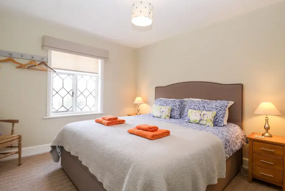 Bedroom at Church Farm, Dunwich