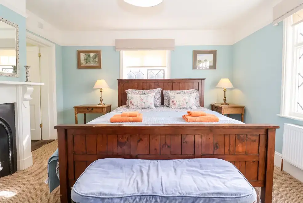 Bedroom at Church Farm, Dunwich