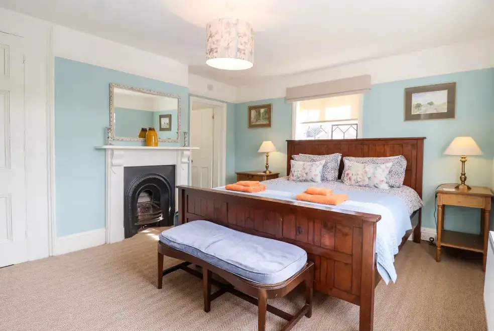 Bedroom at Church Farm, Dunwich