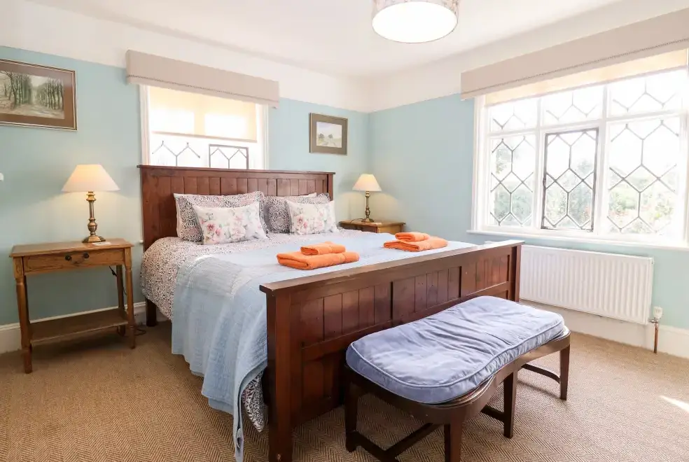Bedroom at Church Farm, Dunwich