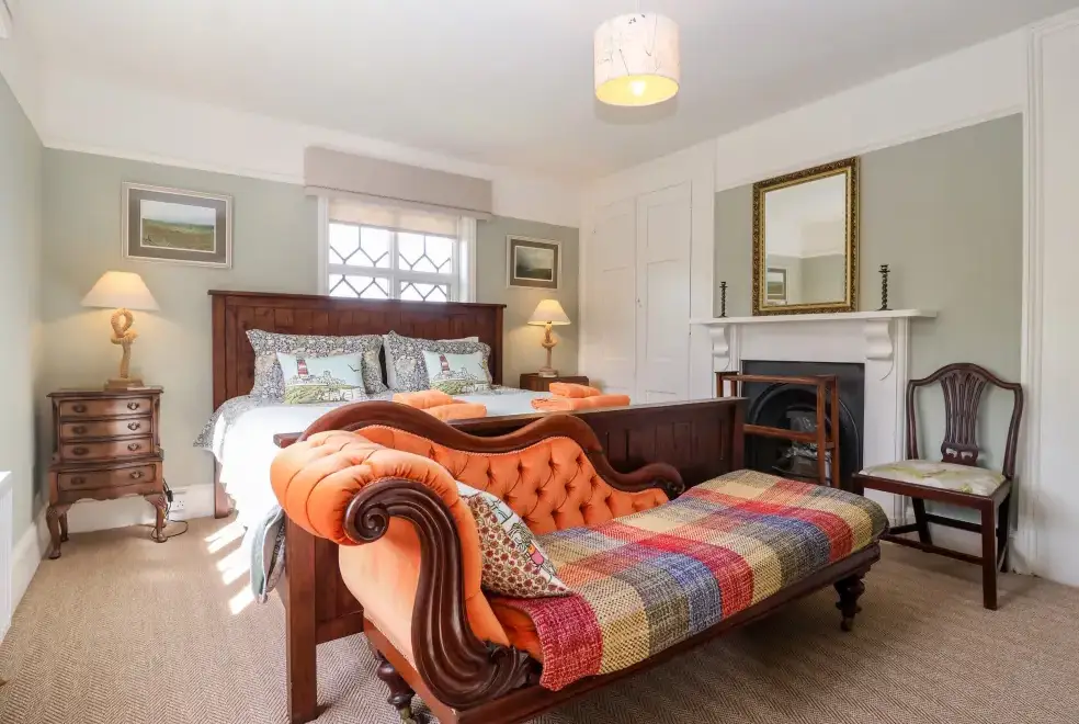 Bedroom at Church Farm, Dunwich