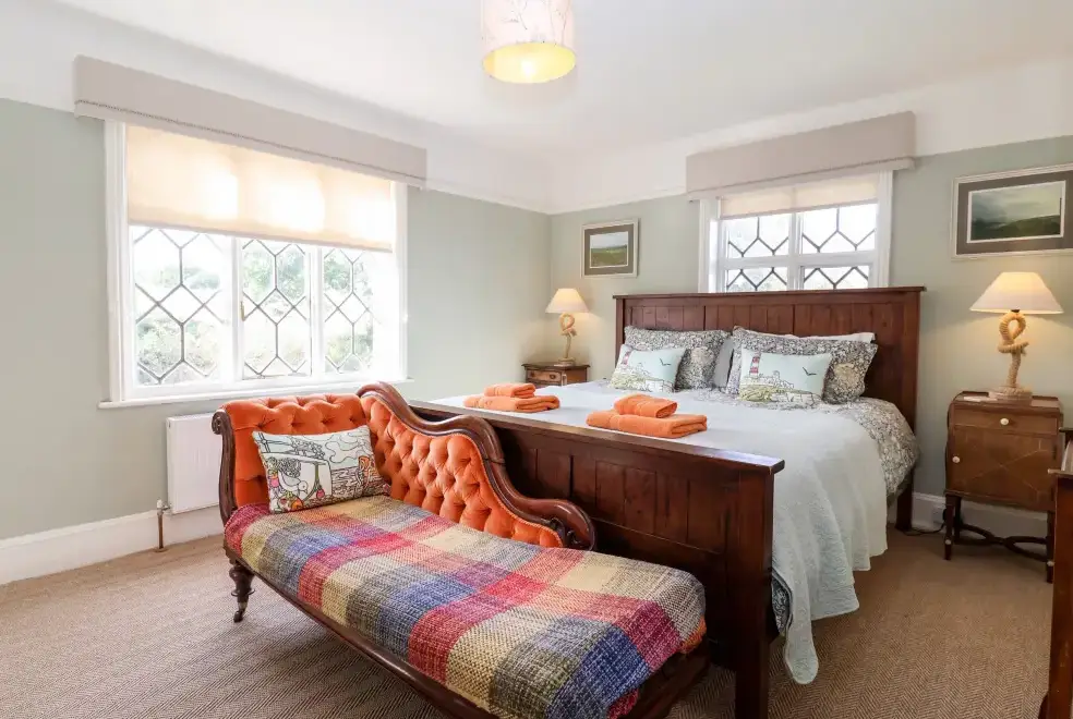 Bedroom at Church Farm, Dunwich