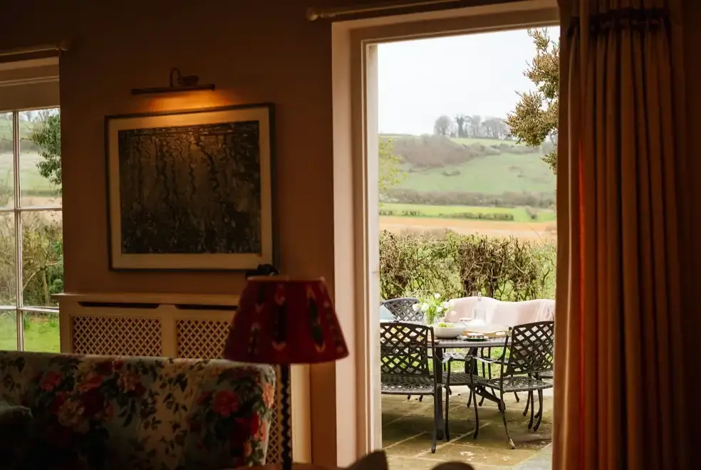 Countryside views at Churchill House