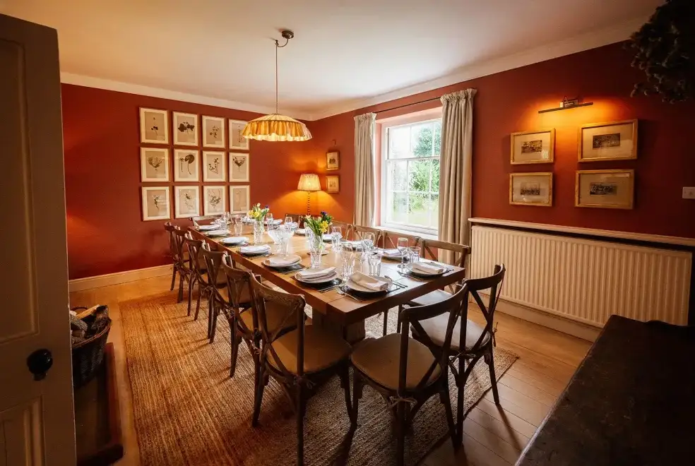 Dining room at Churchill House