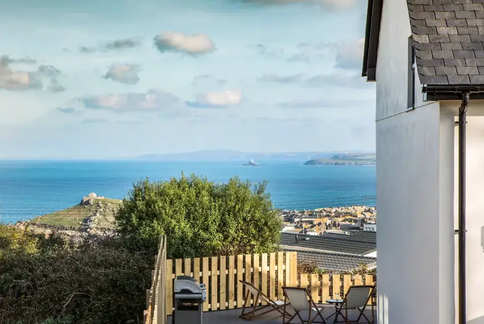 Sev view at Chy Lowen