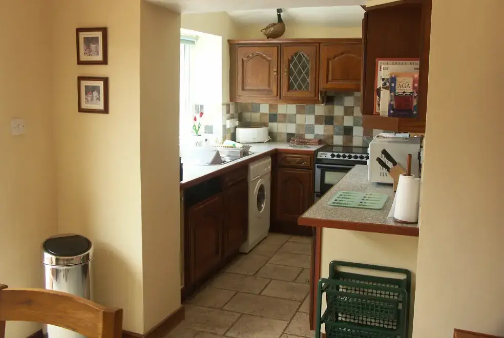 Kitchen/diner at Cider Barrel Cottage