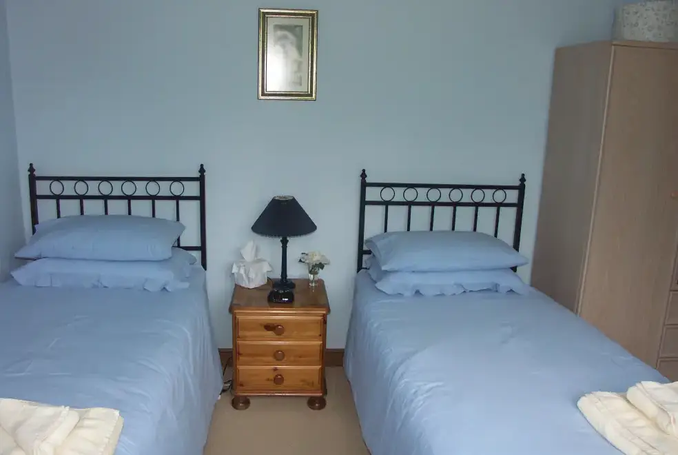 Bedroom at Cider Barrel Cottage
