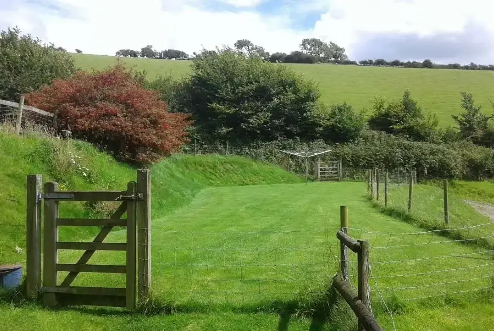 Countryside views at Cider House at Nutcombe Cottages