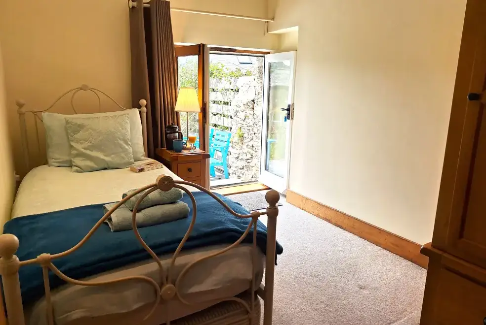 Bedroom at Cider House at Nutcombe Cottages