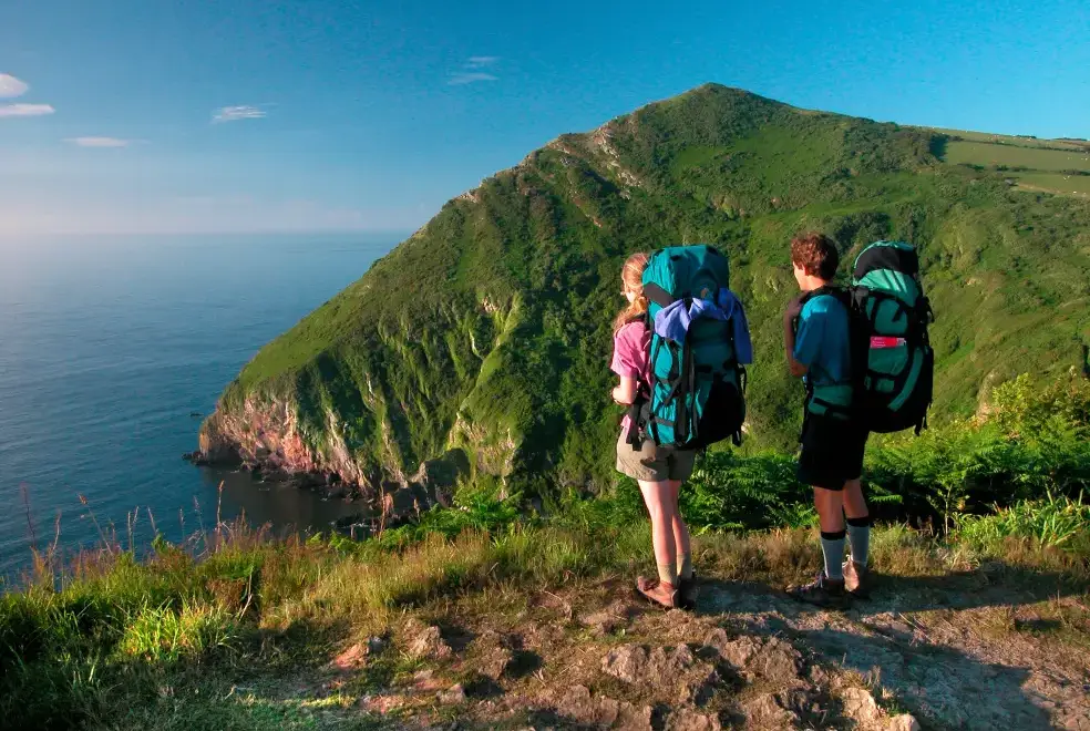 National landscape near Cider House at Nutcombe Cottages