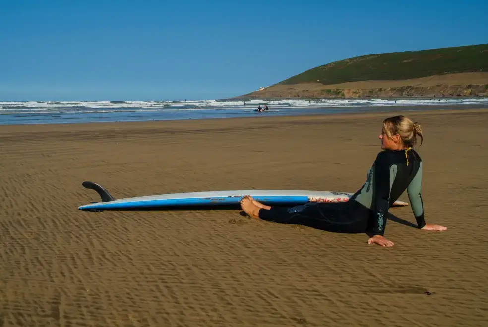 Coastal scenes near Cider House at Nutcombe Cottages