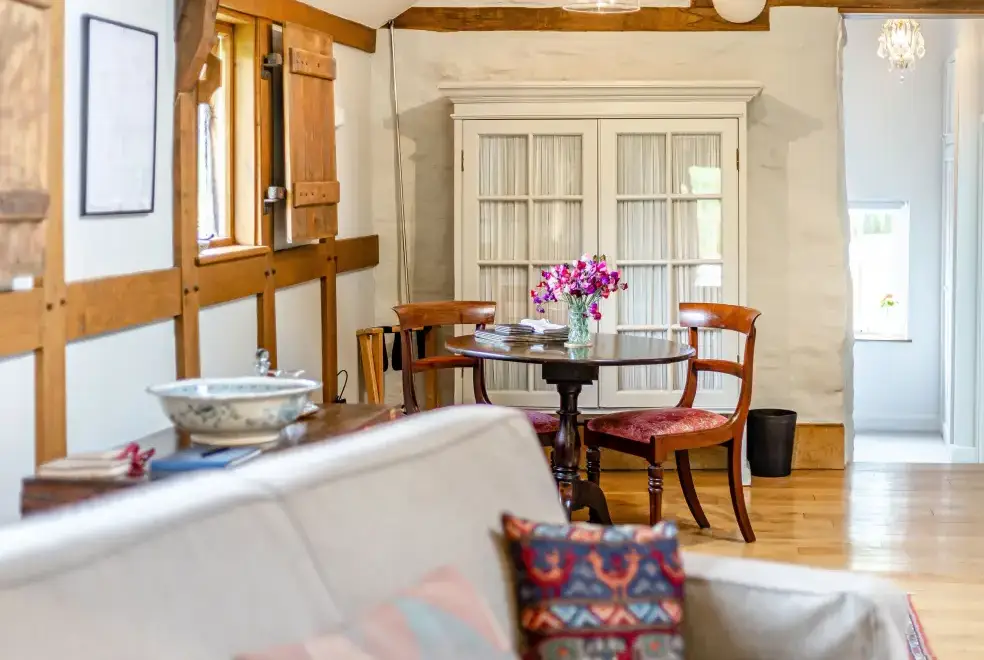 Dining room at Cider Mill Country Cottage