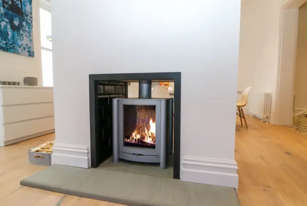 Luxurious interior at Cliffhanger House