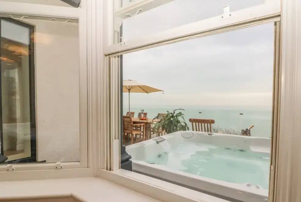 Sev view at Cliffhanger House