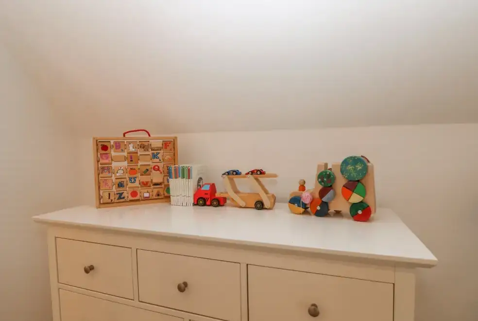 Children’s play area at Cliffhanger House