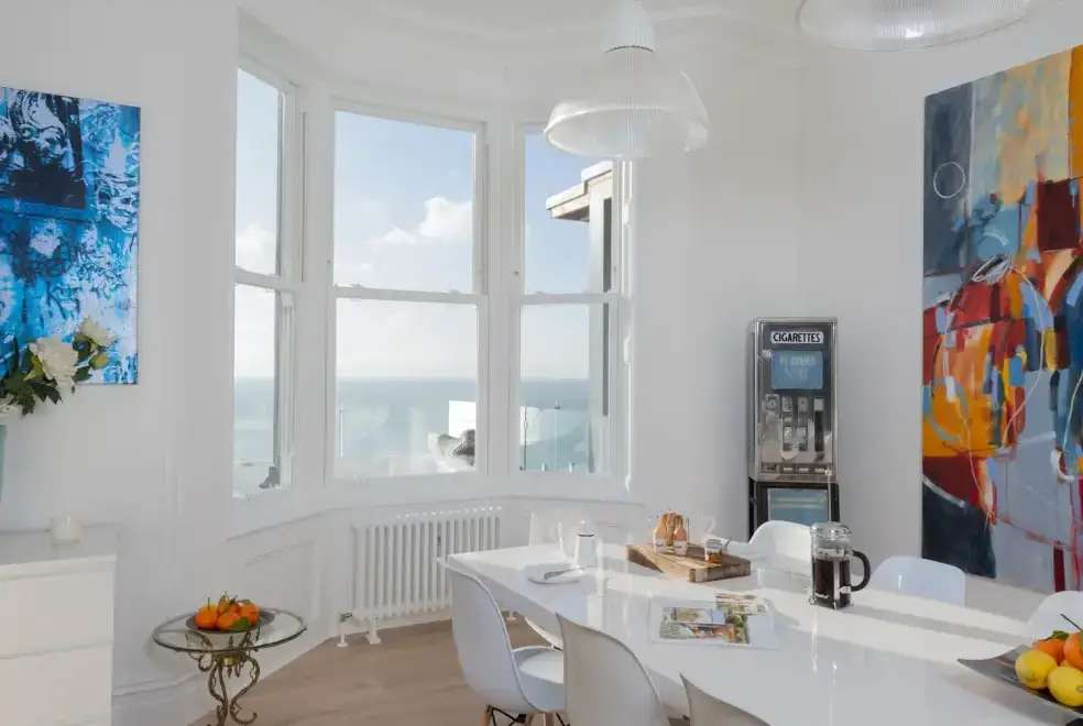 Sev view at Cliffhanger House