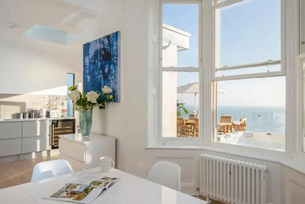 Sev view at Cliffhanger House