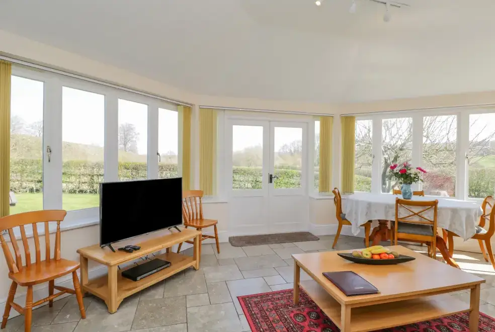 Conservatory at Clock Tower Cottage