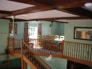 Open plan living area at Clusters Chapel