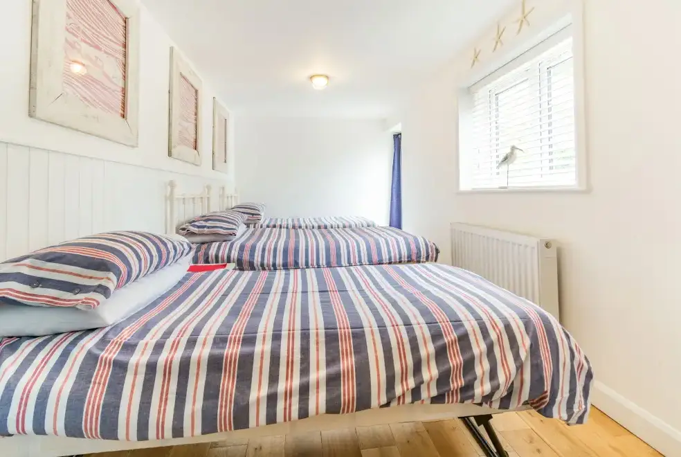 Bedroom at Coastal Cottage near the Quayside