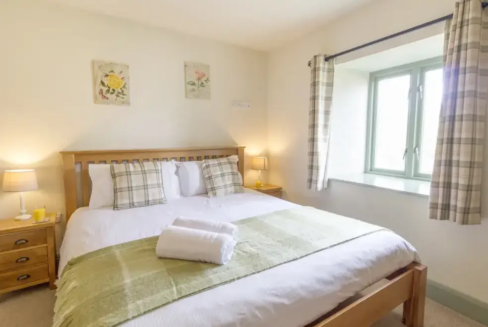 Bedroom at Cobblers Barn