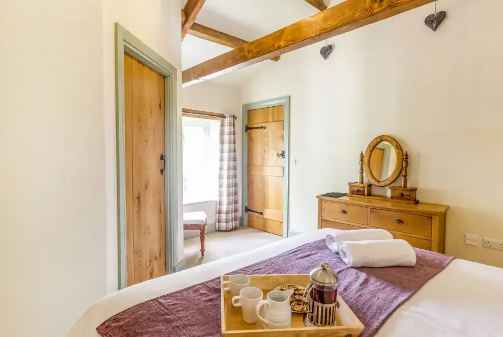 Bedroom at Cobblers Barn