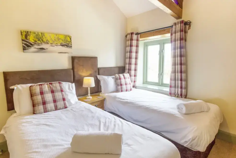 Bedroom at Cobblers Barn