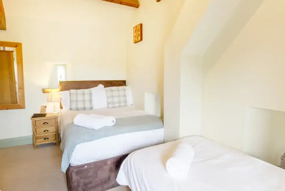 Bedroom at Cobblers Barn